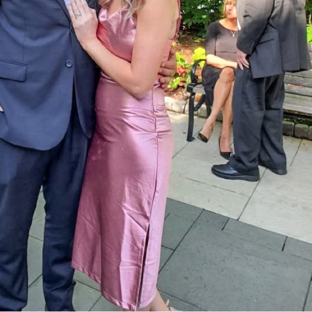 Pink Midi Dress